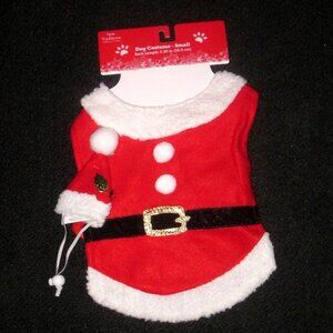 Small Dog Santa Costume